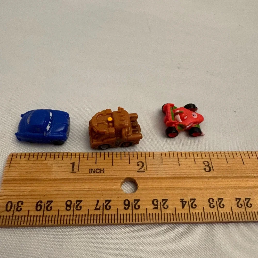 Disney Pixar Cars Mini Toy Cars‎ Lightning McQueen Mater Luigi Squinkies Retired
